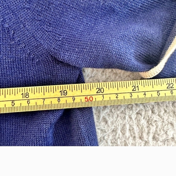 J. Crew Kaya Tipped Sweater Dress (Missing Belt) - Picture 7 of 12